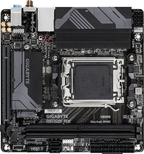 Gigabyte B650I AX rev. 1.0 Wi-Fi Motherboard Mini ITX with AMD AM5 Socket