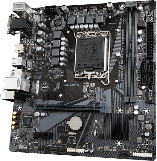 Gigabyte H610M H DDR5 rev. 1.0 Motherboard Micro ATX with Intel 1700 Socket