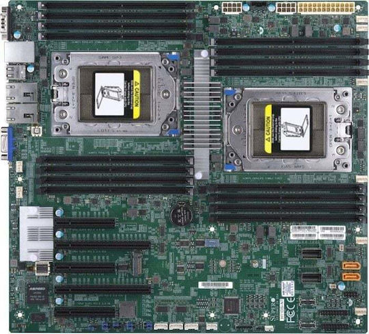 Supermicro H11DSi SoC Placă de bază ATX extins cu AMD SP3 Socket