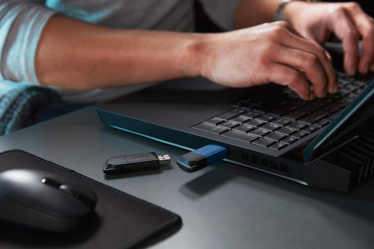 Kingston Datatraveler Exodia M 64GB USB 3.2 Stick Μαύρο
