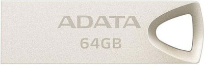 Adata Uv210 64GB USB 2.0 Stick Ασημί