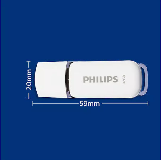 Philips Snow 32GB USB 2.0 Stick Gray
