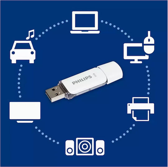 Philips Snow 32GB USB 2.0 Stick Gray