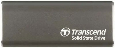 Transcend Esd265c 2TB USB 3.2 SSD Stick with connection USB-C Gray