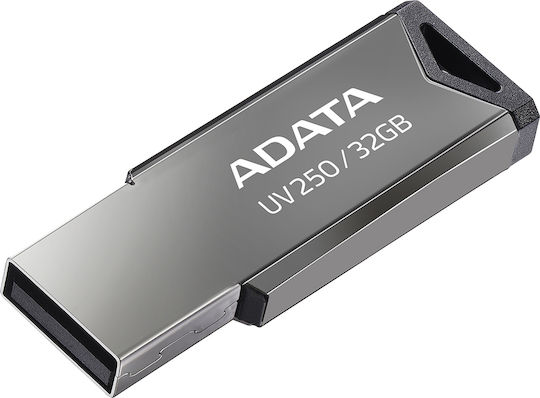 Adata Uv250 32GB USB 2.0 Stick Μαύρο