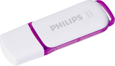 Philips Snow 64GB USB 3.1 Stick Pink