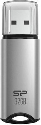 Silicon Power Marvel M02 32GB USB 3.0 Stick Silver