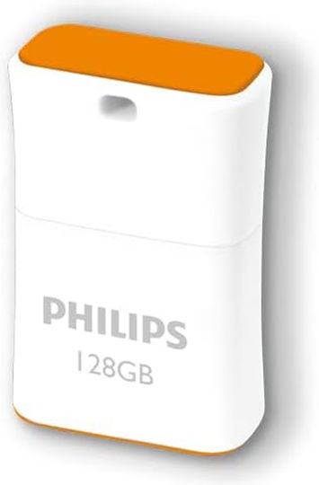Philips Pico 128GB USB 2.0 Stick Orange
