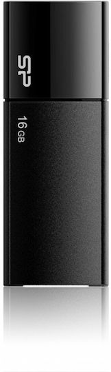 Silicon Power Ultima U05 16GB USB 2.0 USB Флашка Черен