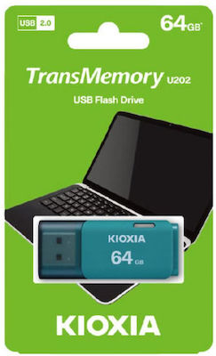 Kioxia 64GB USB 2.0 Stick Μπλε