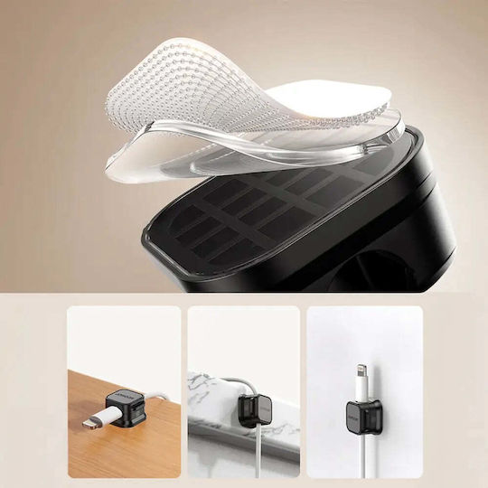 Joyroom JR-ZS368 Cable Clips 3pcs Black