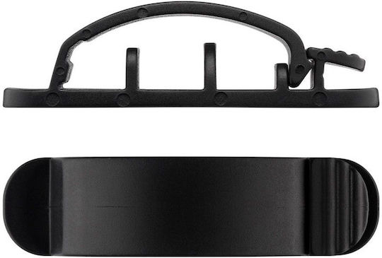 Goobay Cable Clip Μαύρο 3τμχ