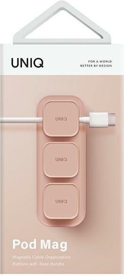 Uniq Cable Clips 1pc Pink