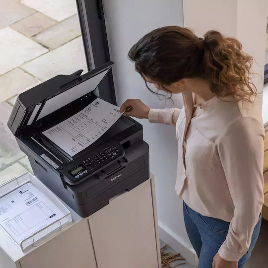 Brother Ασπρόμαυρο Πολυμηχάνημα Laser με WiFi και Mobile Print MFC-L2800DWRE1