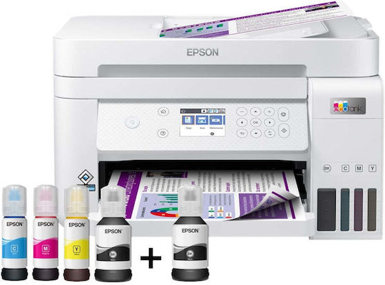 Epson EcoTank L6276 Έγχρωμο Πολυμηχάνημα Inkjet με WiFi και Mobile Print