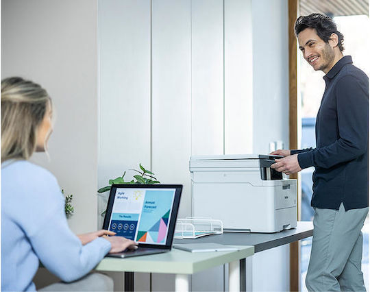 Brother Έγχρωμο Πολυμηχάνημα Laser με WiFi και Mobile Print DCP-L3520CDWRE1