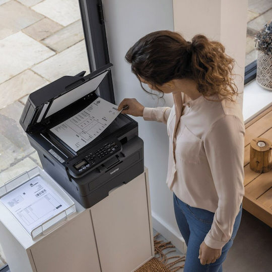 Brother MFC-L2802DW Black and White All In One Laser Printer with WiFi and Mobile Printing
