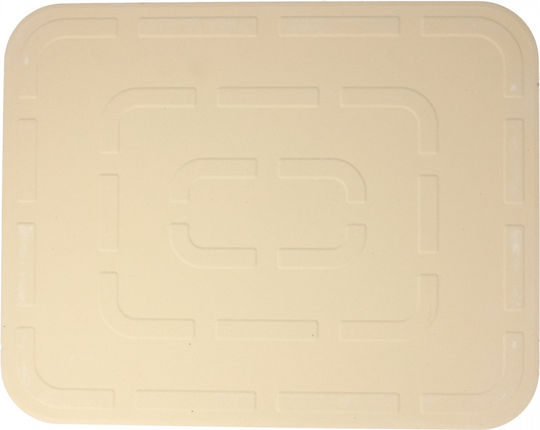 Brunbeste Pizza-Servierplatte Stein 38x30cm 1Stück