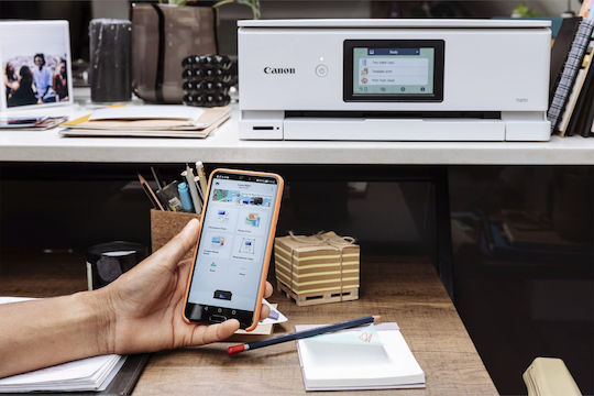 Canon Pixma TS8751 Έγχρωμoς Εκτυπωτής Inkjet με WiFi και Mobile Print 6152C026