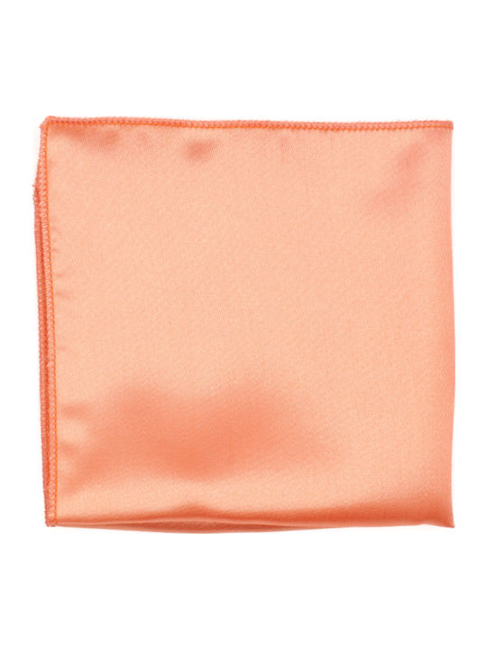 Batistă de Buzunar din Satin Coral Batistă de Buzunar din Satin Coral