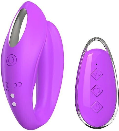Mokko Toys Clitoral Vibrator with Remote Control Purple