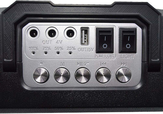 Sistem De Iluminat Solar Q-yx1793 2 Becuri Radio Cu Încărcare USB