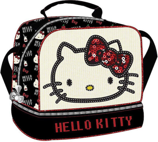 Gim School Insulated Shoulder Lunch Bag 5lt Multicolour Hello Kitty 20 x 15 x 21cm