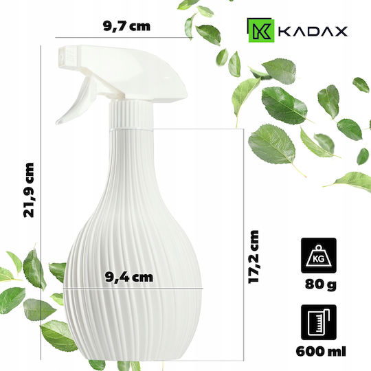 Kadax Kadax Haushalts-Sprühgerät Sofortdruck Weiß 600ml