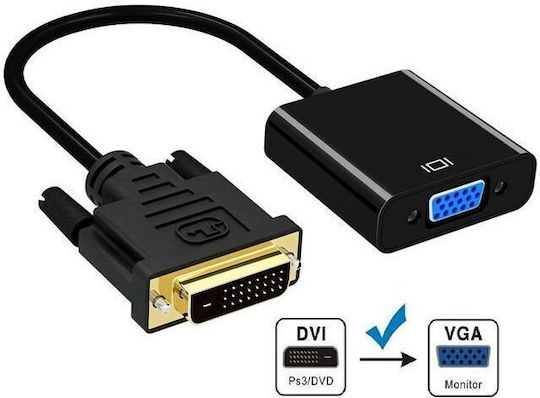 Goobay 68030 Konverter DVI-I männlich zu VGA weiblich 1Stück