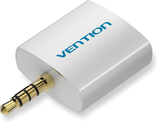 Vention BDAW0 Μετατροπέας 3.5mm male σε 3.5mm 2x female Ασημί