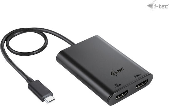 i-tec Μετατροπέας HDMI / USB-C male σε HDMI / USB-C female 1τμχ S55249311