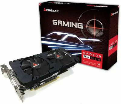 Biostar Radeon RX 580 8GB GDDR5 Spielen Grafikkarte