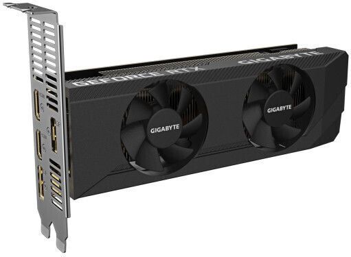Gigabyte GeForce RTX 3050 6GB GDDR6 OC Low Profile 6G Placă