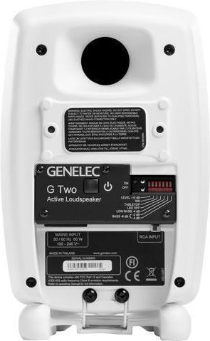 Genelec G Two G2BWM Активен говорител 2 Брой шофьори 100W (Брой) Бял