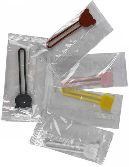 Hurtel Silicone Cable Reel Clipsuri de Organizare a Cablurilor 1buc Gri
