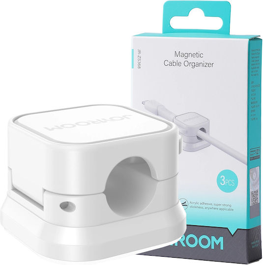Joyroom JR-ZS368 Cable Clips 3pcs White