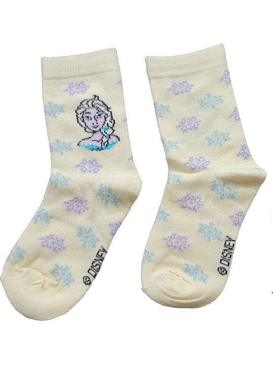 Disney Kindersocken Elsa cream