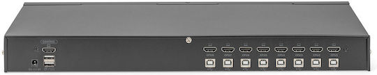 Digitus Usb Hdmi Kvm Data Switch Ds-12910 8 Ports