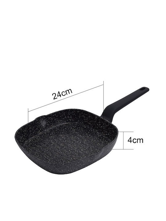 Klausberg Grill aus Aluminium mit Antihaftbeschichtung 24cm