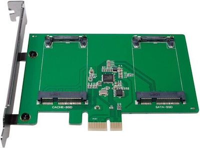 LogiLink PCIe Controller with 2 mSATA Ports