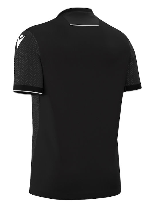 Ponnet Eco Short-Sleeve Referee Jersey Black