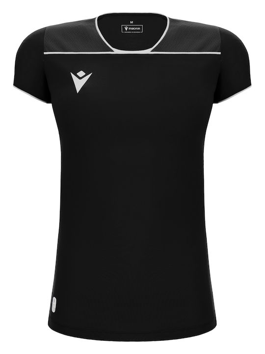 Steel Eco Damen-Spieltrikot Schwarz Dunkelgrau/Weiß