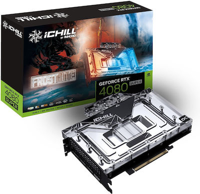 Inno 3D GeForce RTX 4080 Super 16GB GDDR6X Ichill Frostbite Κάρτα Γραφικών