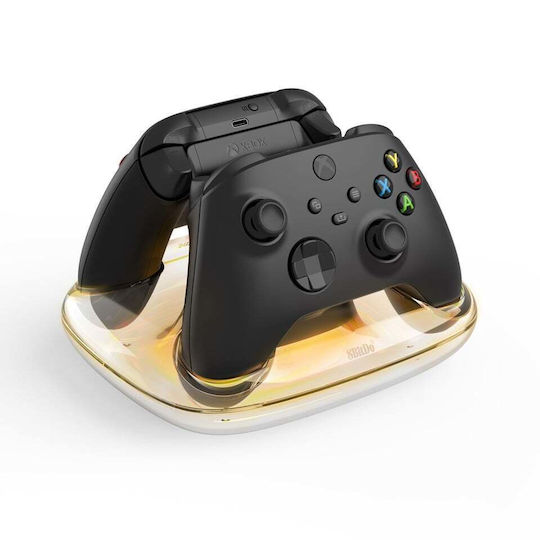 8Bitdo Βάση Φόρτισης για 2 χειριστήρια XBOX One / Xbox Series X/S με φωτισμό LED Μαύρη 03958