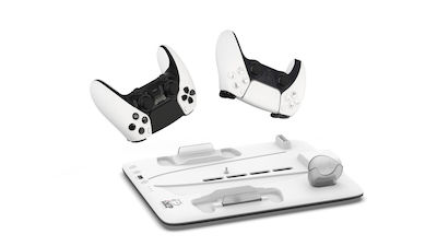 iMP Gaming Dlx Charging Station for 2 controllers PS5 / PS5 Slim White