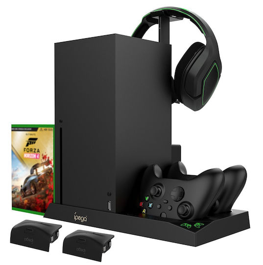 iPega XBX013 Controller-Ladestation 2 Controller Xbox Series X/S Schwarz
