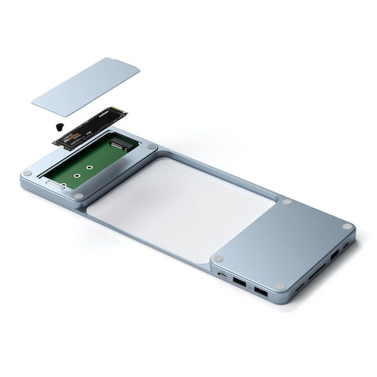 Satechi 2021 & 2022 M1 iMac USB-C Docking Station Μπλε
