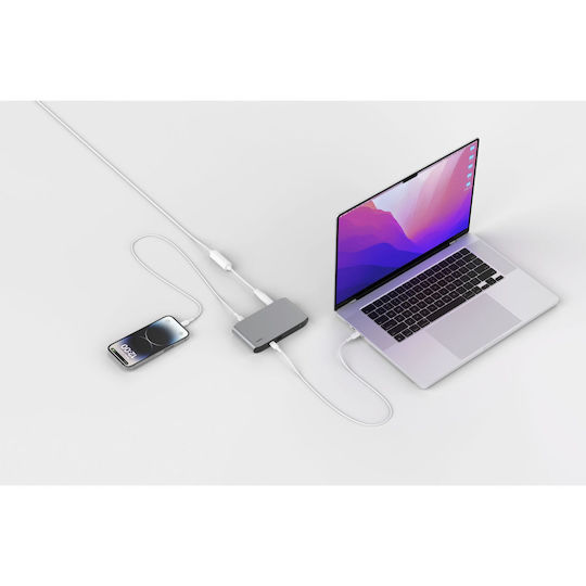 Belkin Connect Thunderbolt 4 Docking Station με PD Ασημί