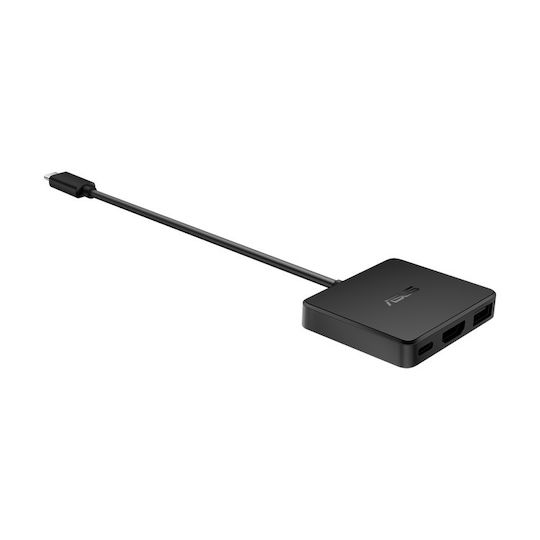 Asus USB-C Docking Station με HDMI 4K PD Μαύρο (90XB0820-BDS000)