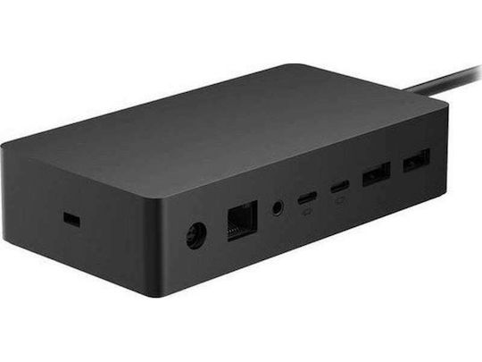 Microsoft Surface Dock 2 USB-C Docking Station with HDMI 4K PD Ethernet and Support for 2 Monitors Black